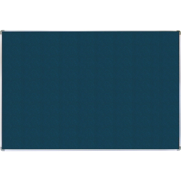 VIC Cork Bulletin Board with Euroframe Design 36"x48" Blueberry